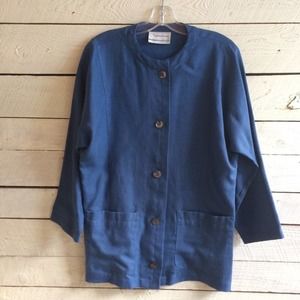 Evan Picone linen jacket